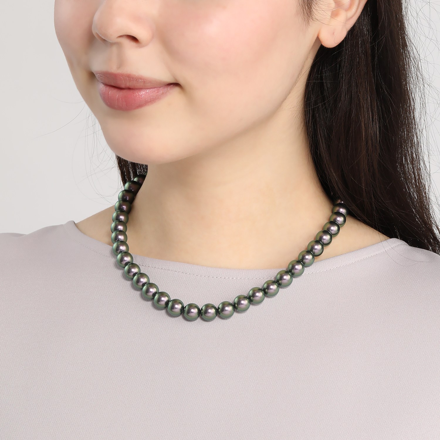 プレミアムパール 貝パール プリンセスネックレス ＜４２ｃｍ＞