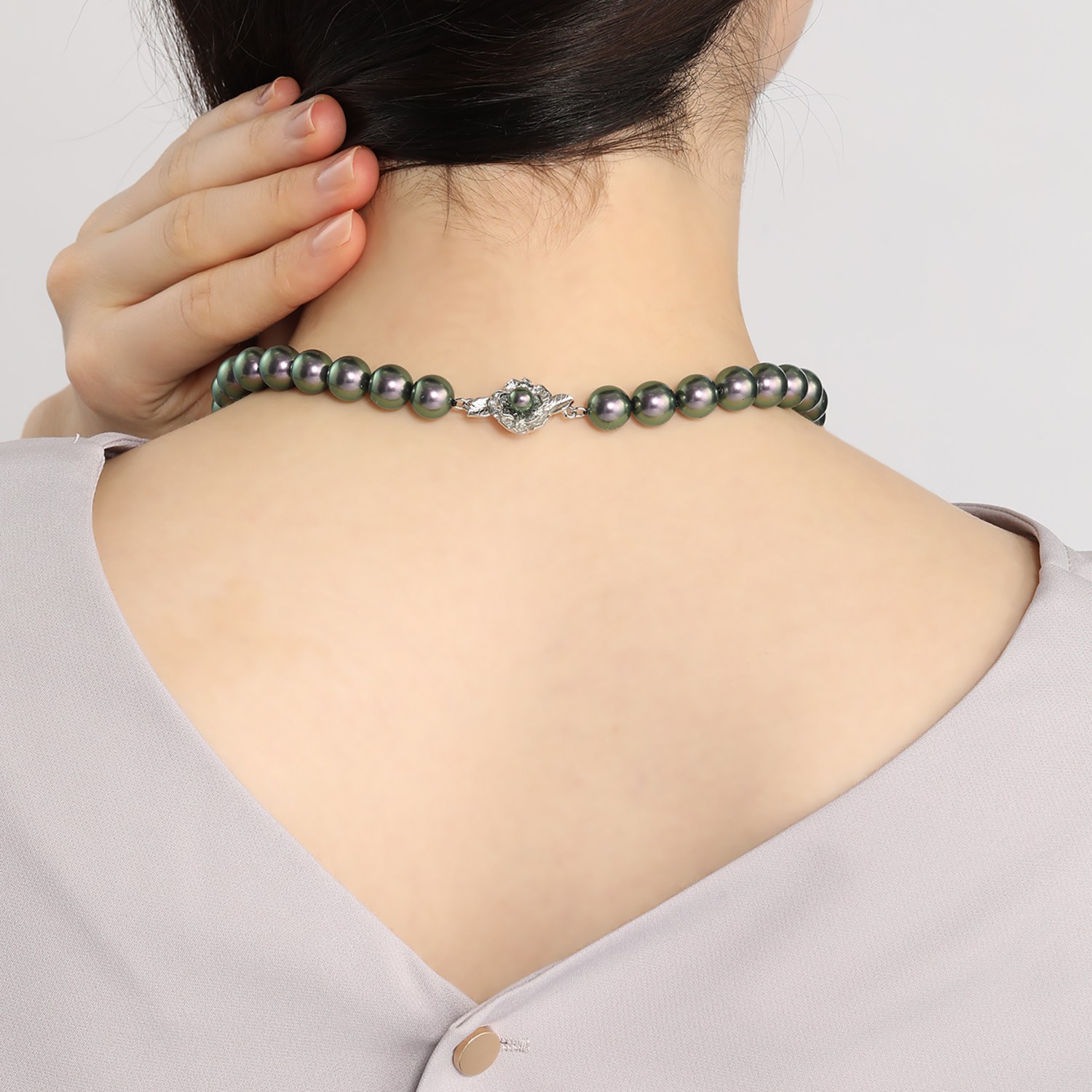 プレミアムパール 貝パール プリンセスネックレス ＜４２ｃｍ＞