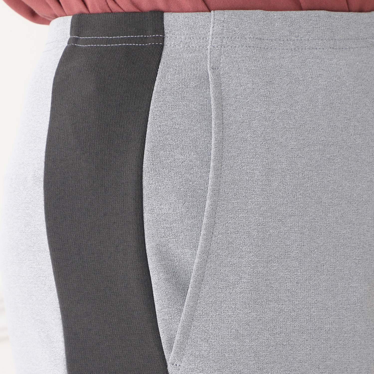 上質ごこち ボナンザ バイカラー デザインパンツ