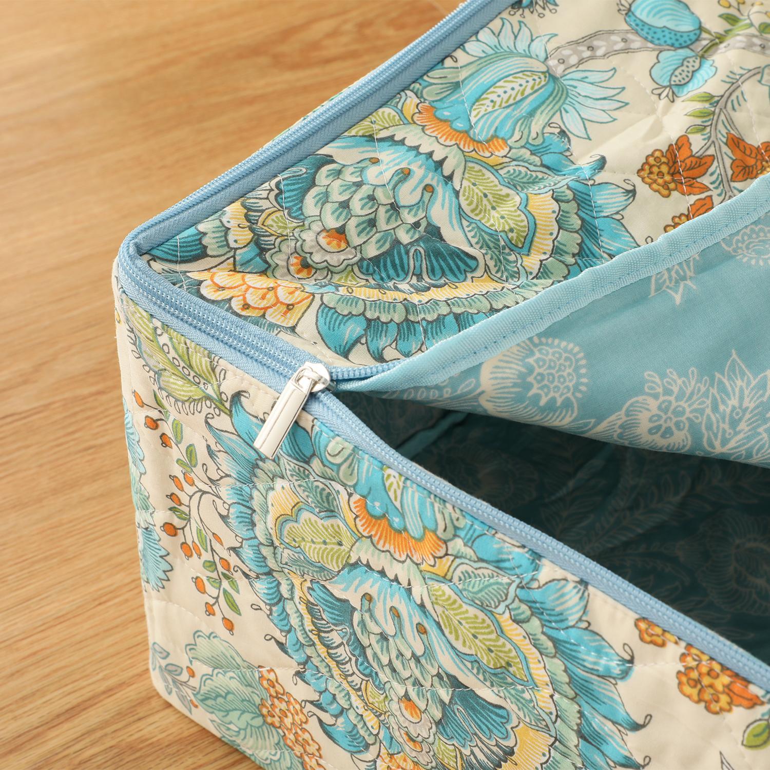 大津毛織 プロヴァンスデザイン やわらかコットン 収納ケース