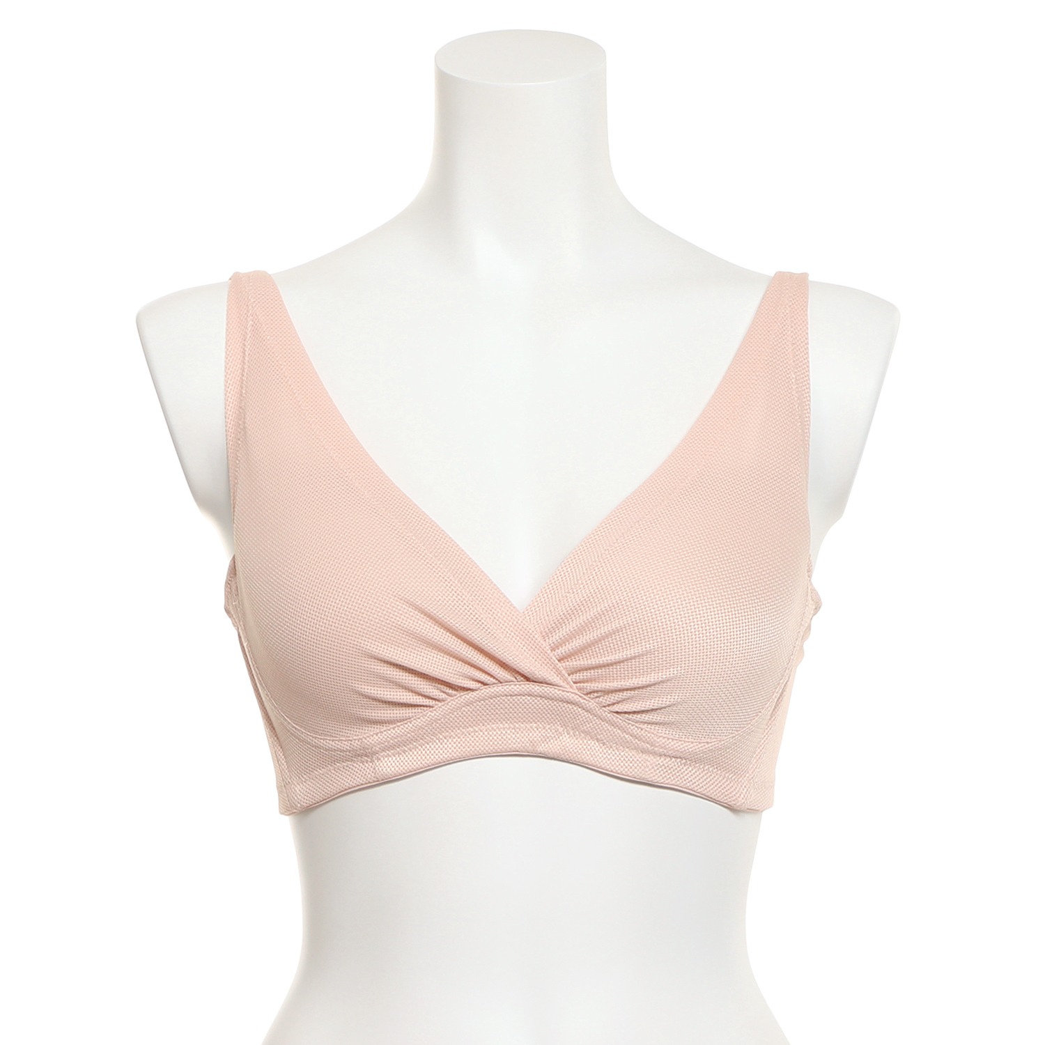 きれいになろう 吸水速乾 涼やか美バストメイク ワイヤー入りブラジャー ２枚セット