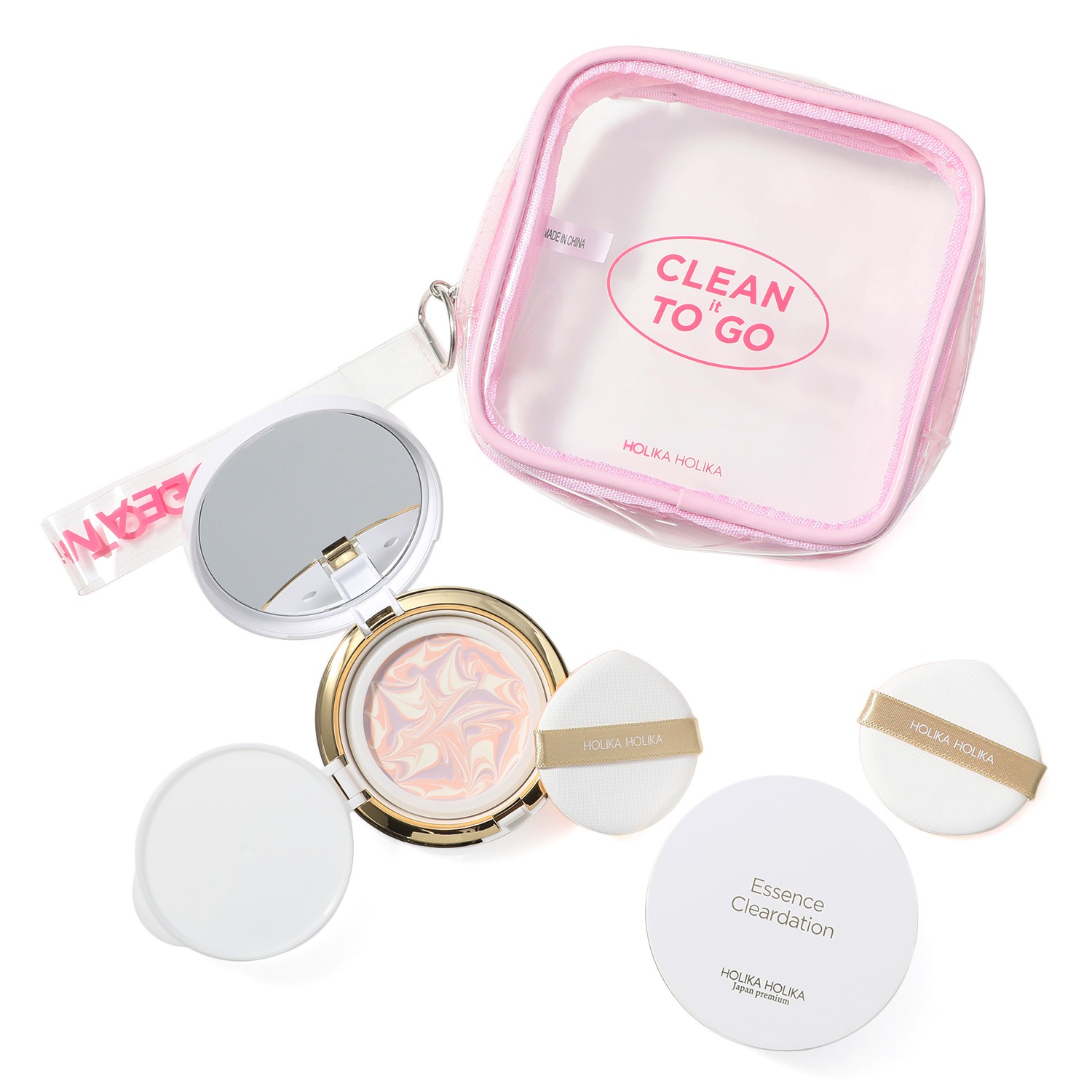 ホリカホリカ 透明感のある ハリツヤキメ美肌演出 エッセンス クリアデーション 2個特別セット コスメ ベースメイク 化粧下地 ホリカホリカ