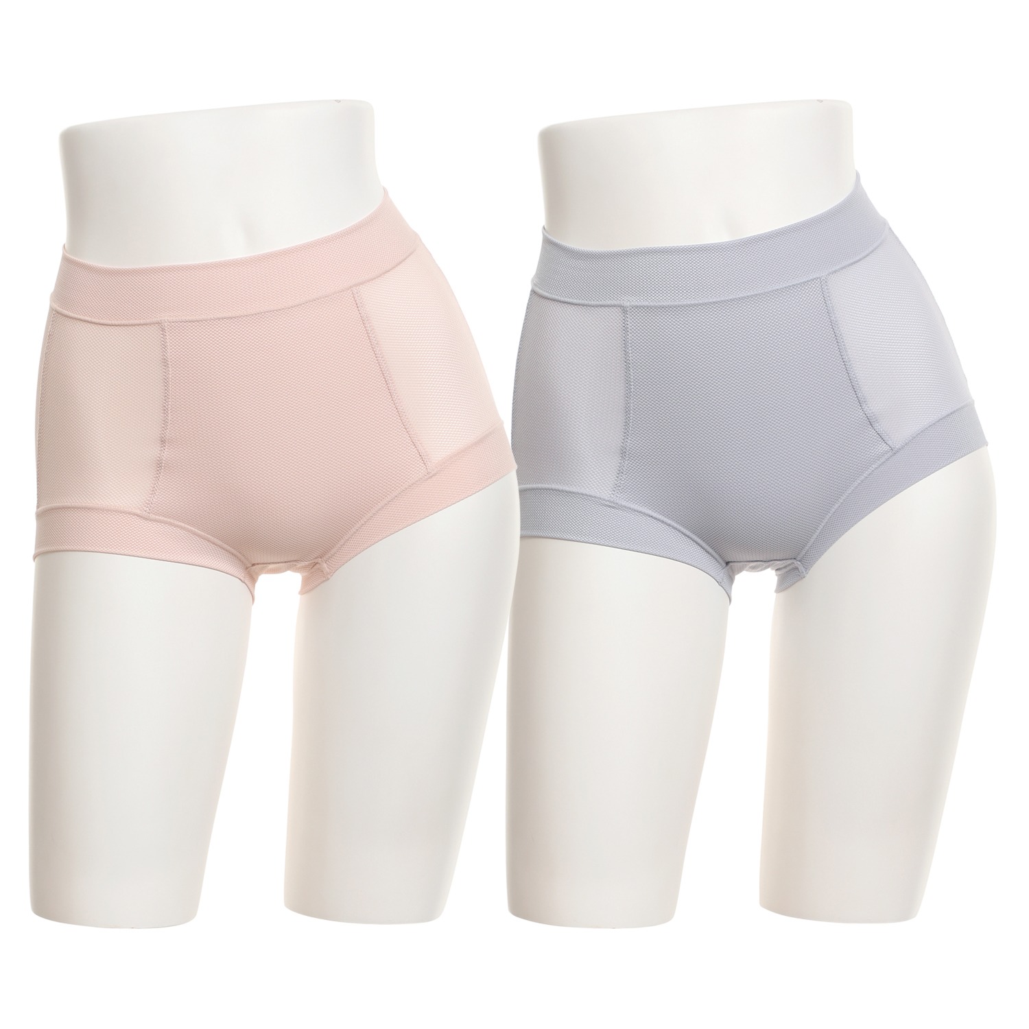 きれいになろう 吸水速乾 涼やかピタッとフィット 蒸れにくい深ばきショーツ ２枚セット