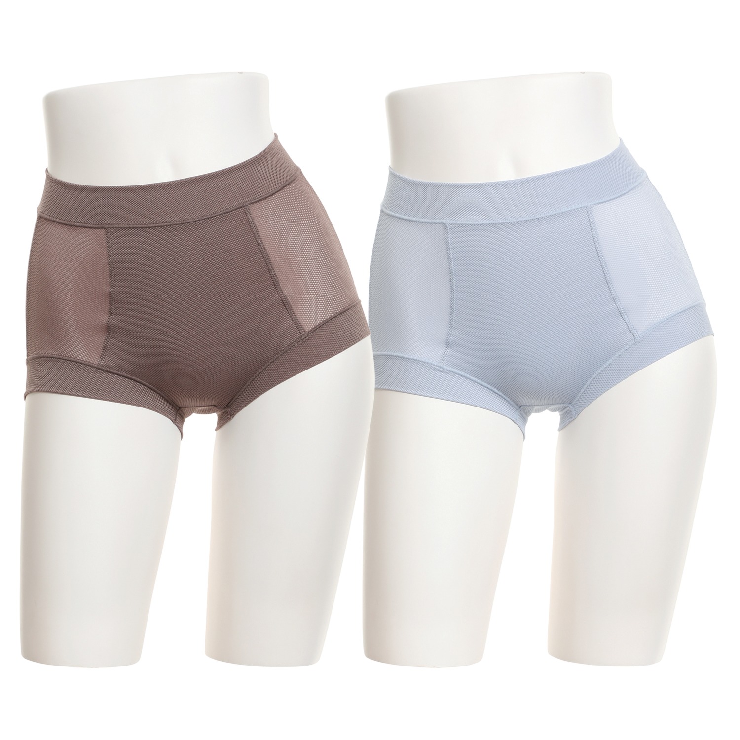 きれいになろう 吸水速乾 涼やかピタッとフィット 蒸れにくい深ばきショーツ ２枚セット