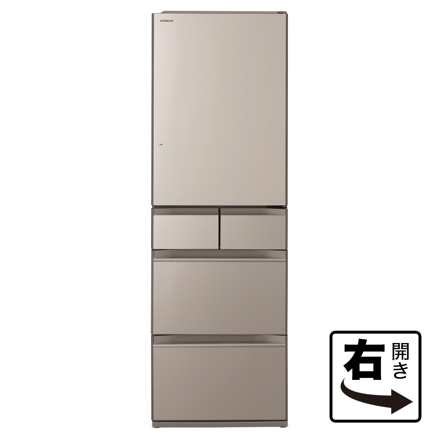 ＜４７０リットル＞日立 シングルドア 冷凍冷蔵庫“右開き” Ｒ−ＨＷＳ４７Ｎ 