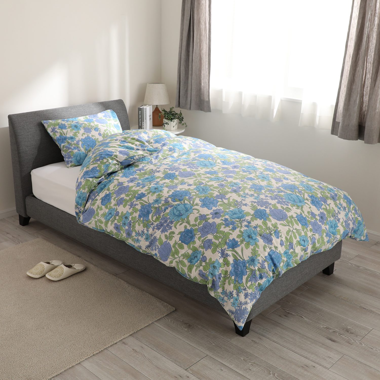 ＜シングル＞西川 綿混 掛けふとんカバー 