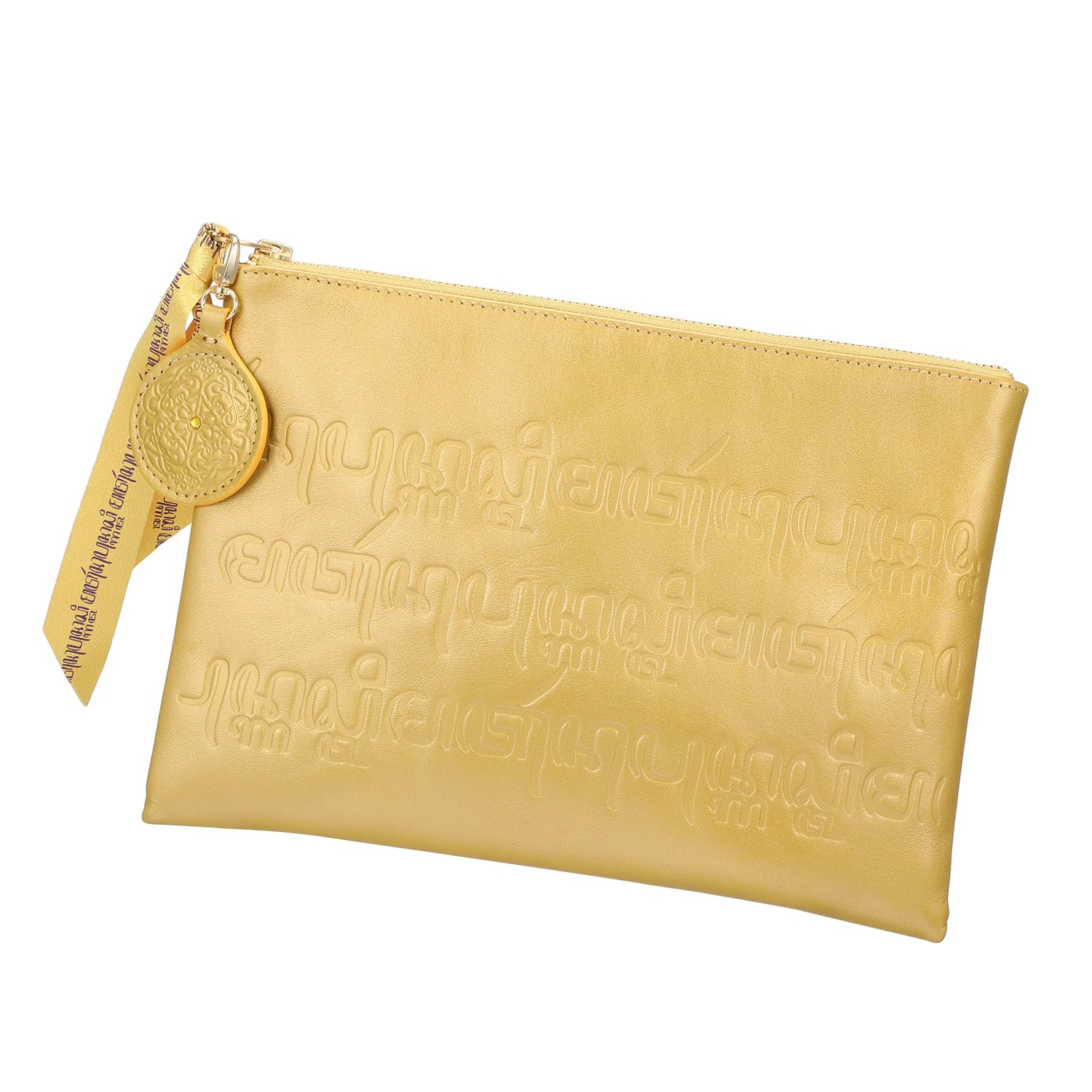 “黄金”のお宝ポーチ ＜莫大な金財＞ マントラケース＆マントラレター付