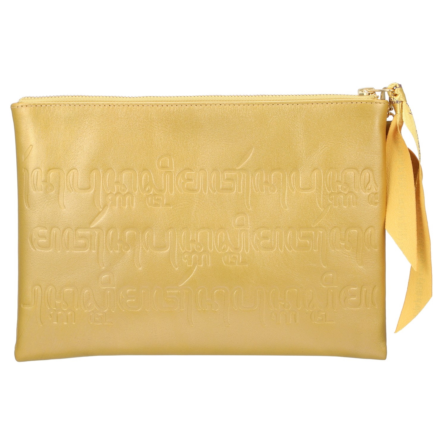 “黄金”のお宝ポーチ ＜莫大な金財＞ マントラケース＆マントラレター付