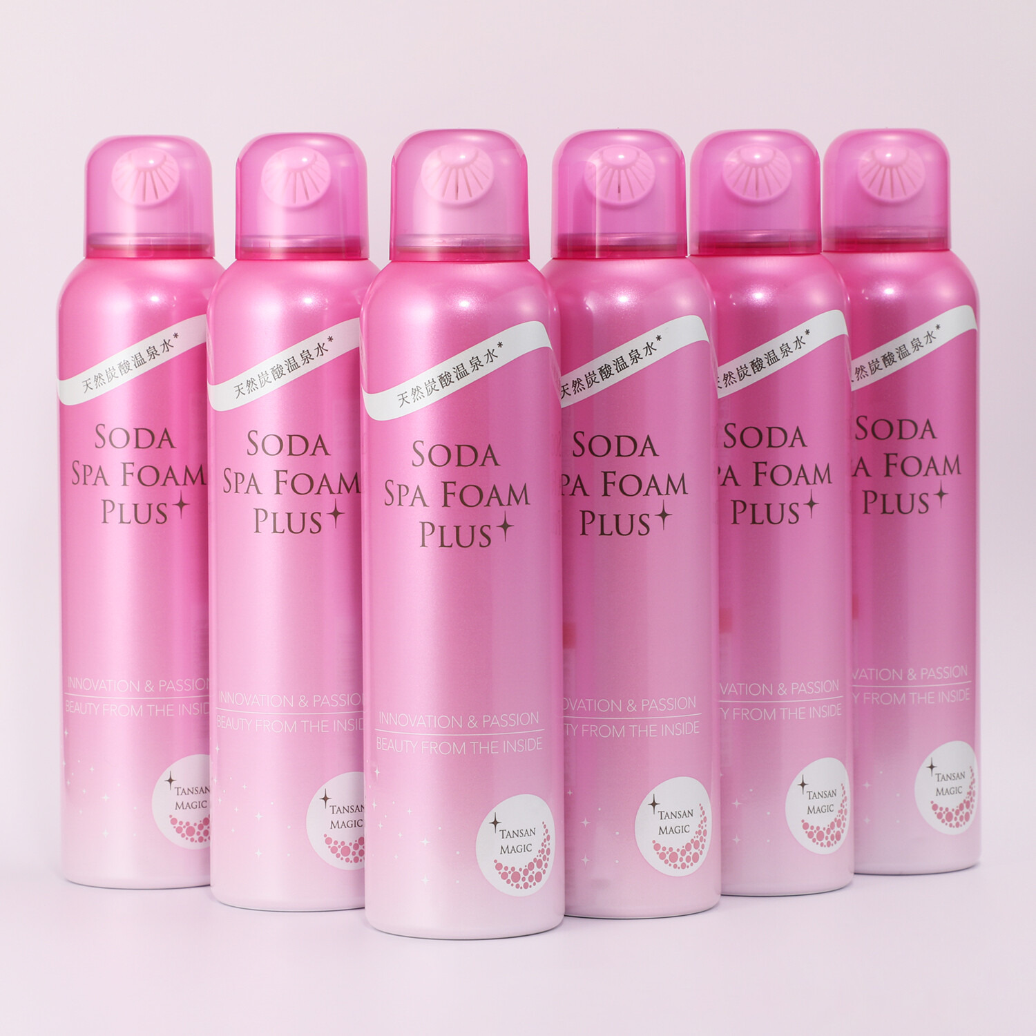 炭酸パックで豊潤美肌へ！ 贅沢サロン体験 高濃度炭酸パック ソーダスパフォーム プラス ６本大ボリュームセット