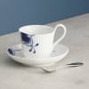 ロイヤル　コペンハーゲン ブルーフルーテッド　メガ ハイハンドル カップ＆ソーサー スプーン付