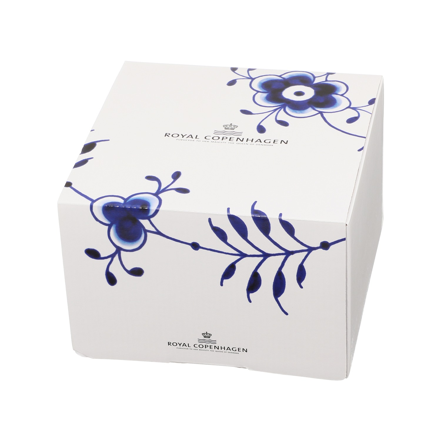 ロイヤル　コペンハーゲン ブルーフルーテッド　メガ ハイハンドル カップ＆ソーサー スプーン付