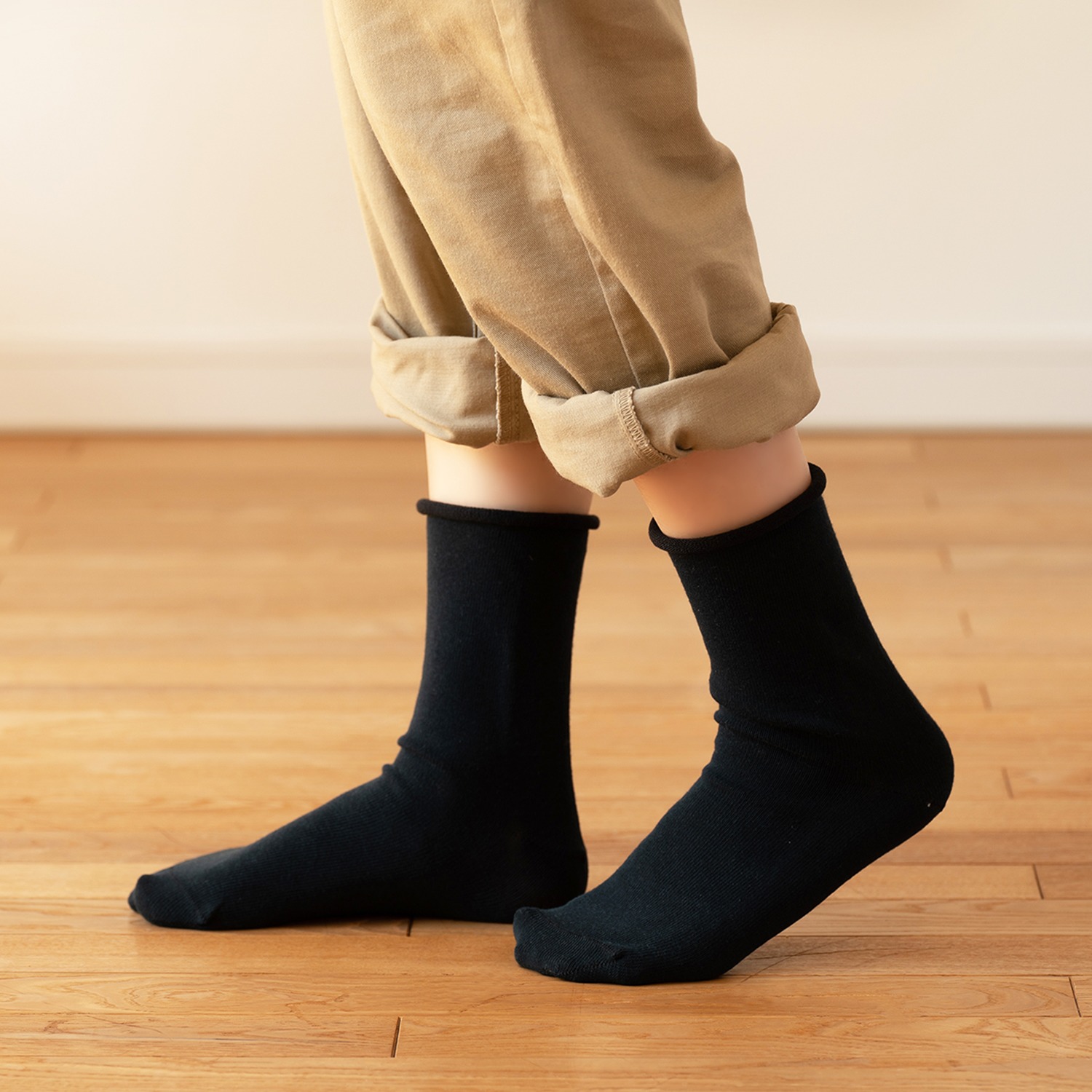 絹のおもてなし 肌側シルク 履き口やさしい ソックス２足セット