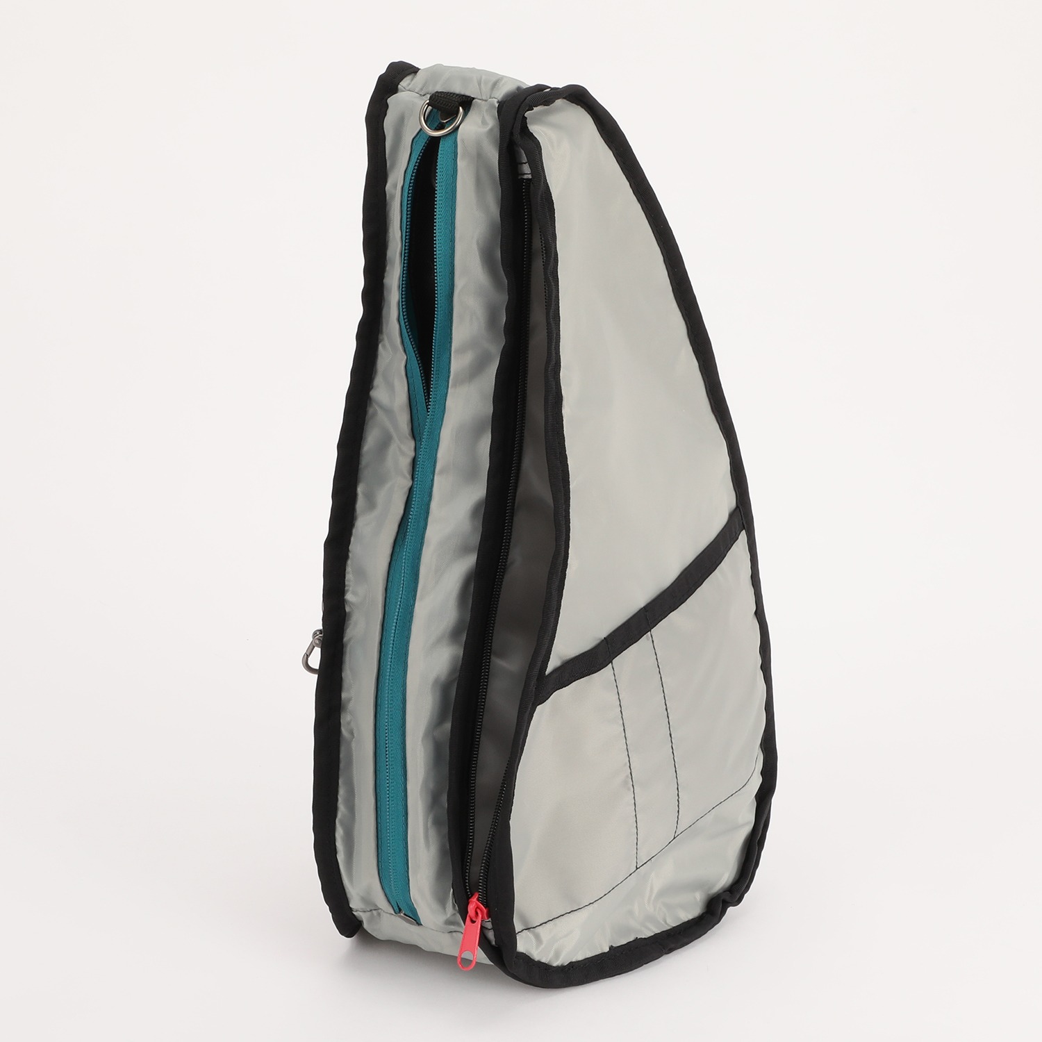 ヘルシーバックバッグ ポーチ付 はっ水 テクスチャードナイロン ボディーバッグ