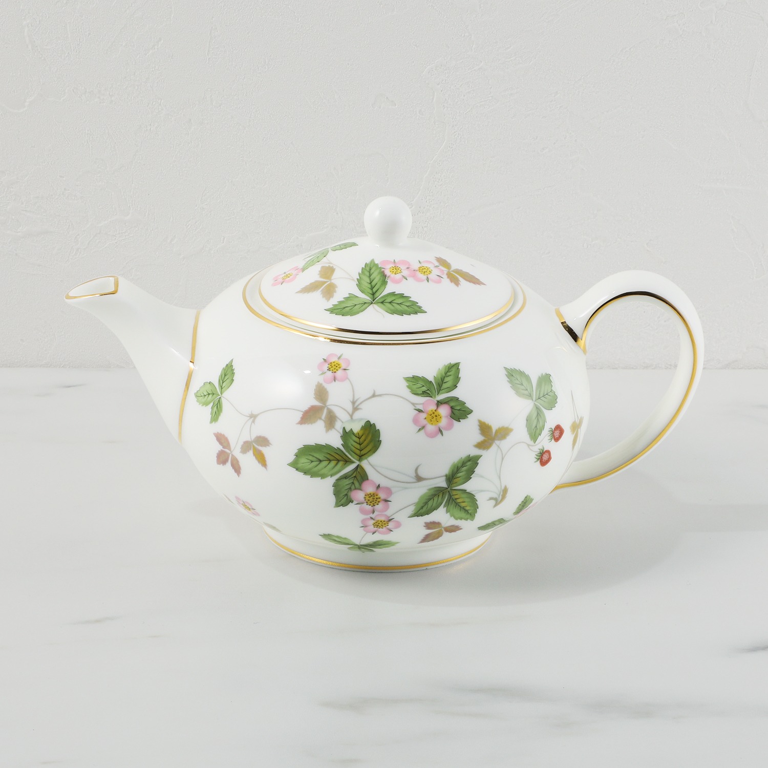 ＜Ｓ＞ウェッジウッド ワイルドストロベリー ティーポット