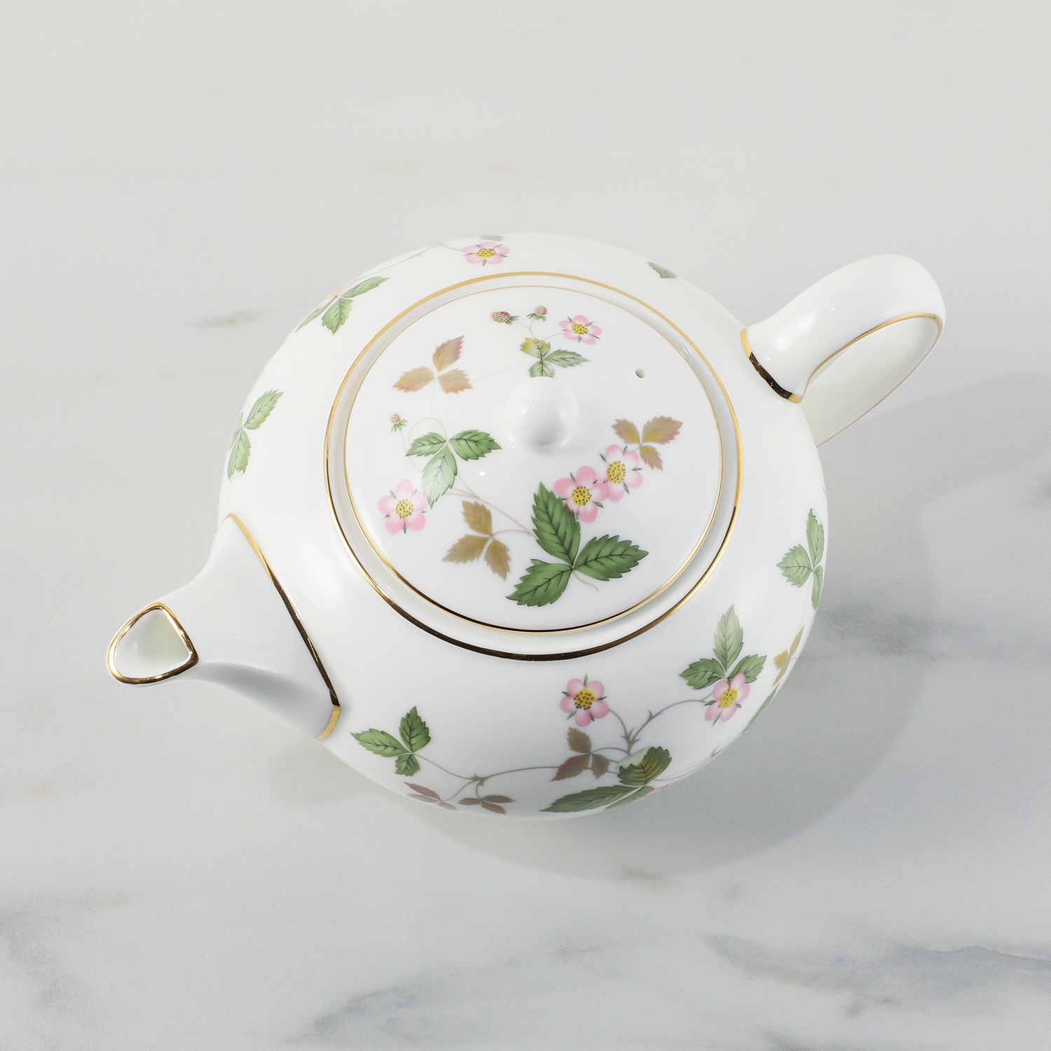 ＜Ｓ＞ウェッジウッド ワイルドストロベリー ティーポット