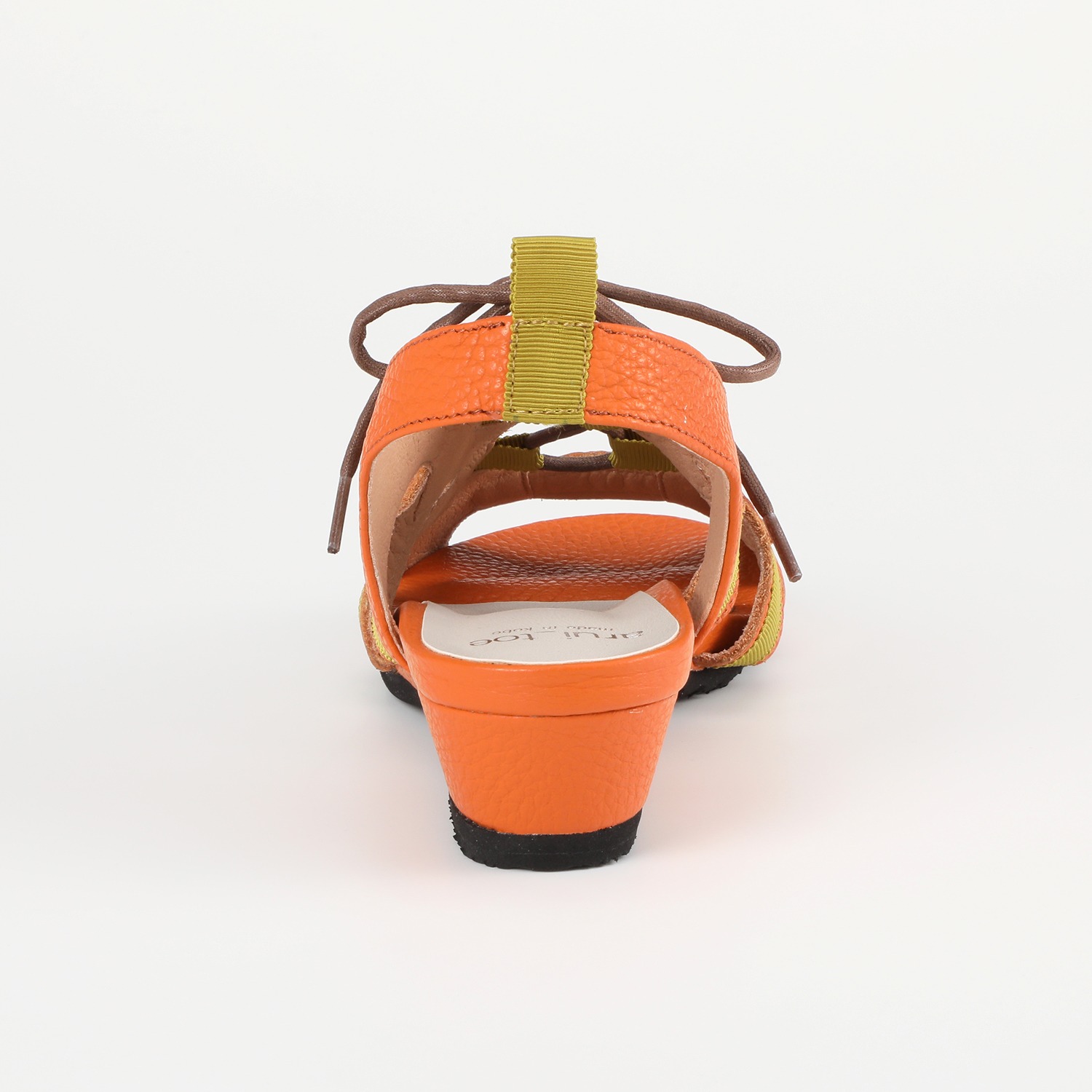 アルイトウ マストロット社製 イタリアンレザー 軽量レースアップサンダル