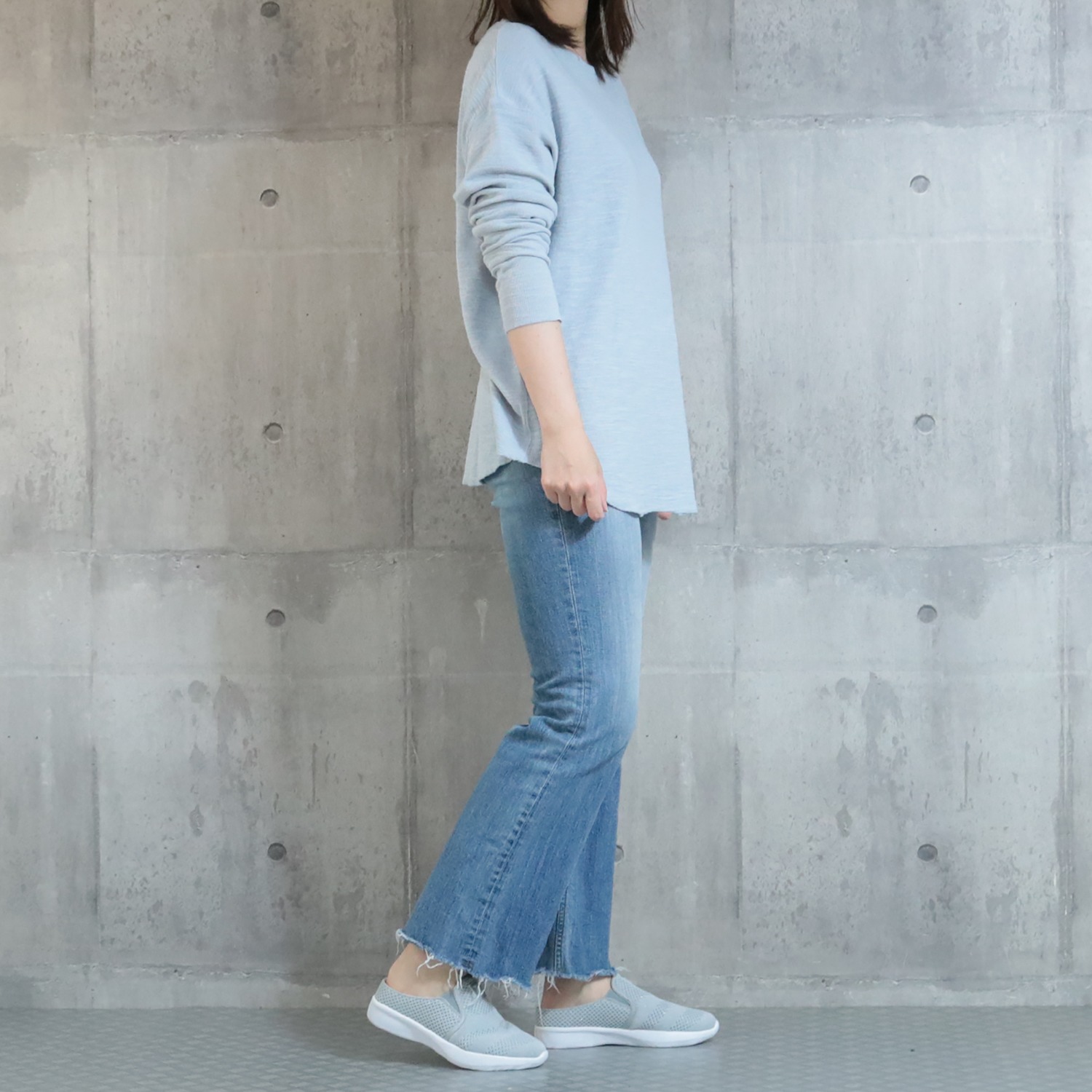 モズ 超軽量 ふかふかスリッポン