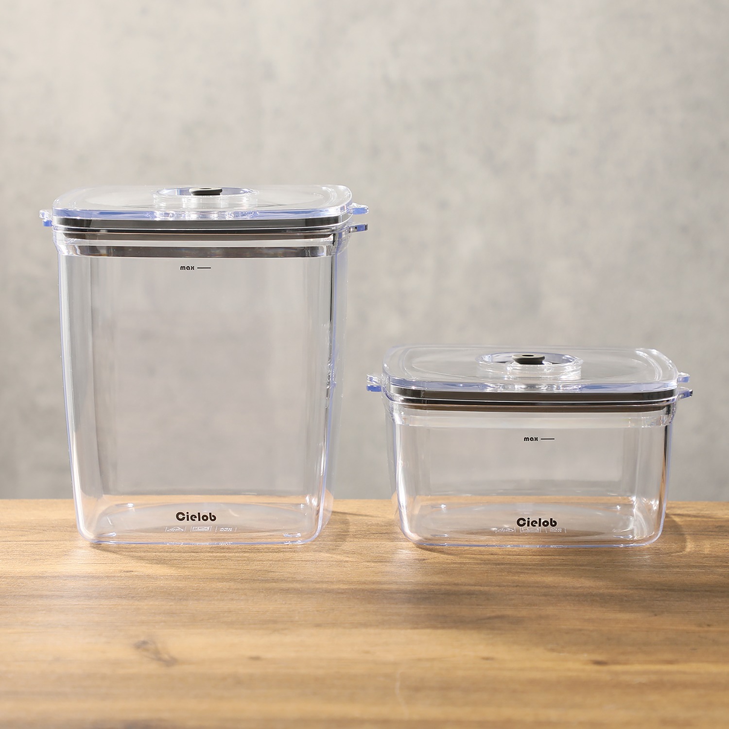 セーロブ ワンタッチで自動で真空！ 真空キャニスター＋ 電動バキュームポンプ ４点セット