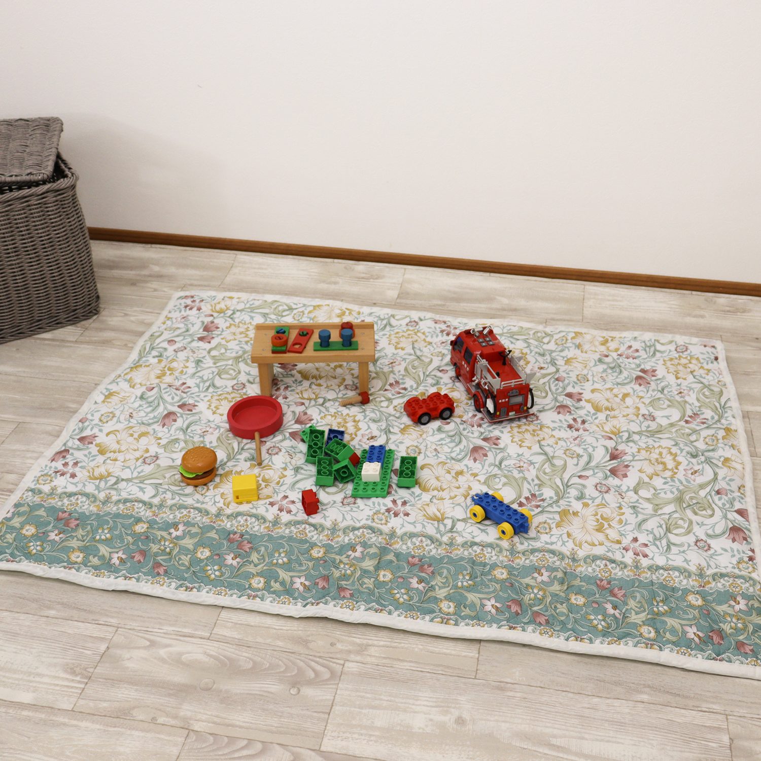 ＜スペースマット＞大津毛織 フレンチリネンカーペット 