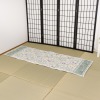 ＜ロングマット＞大津毛織 フレンチリネンカーペット 