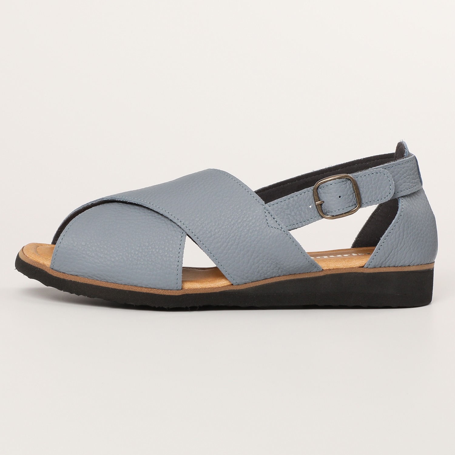 フィグリーノ 日本製牛革 柔らか仕立て 超軽量リラックスサンダル