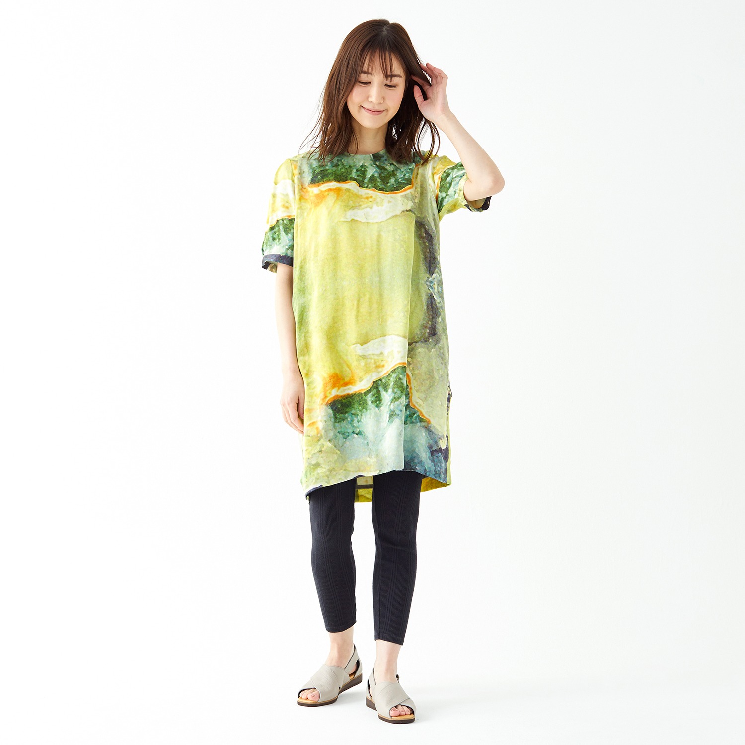 フィグリーノ 日本製牛革 柔らか仕立て 超軽量リラックスサンダル