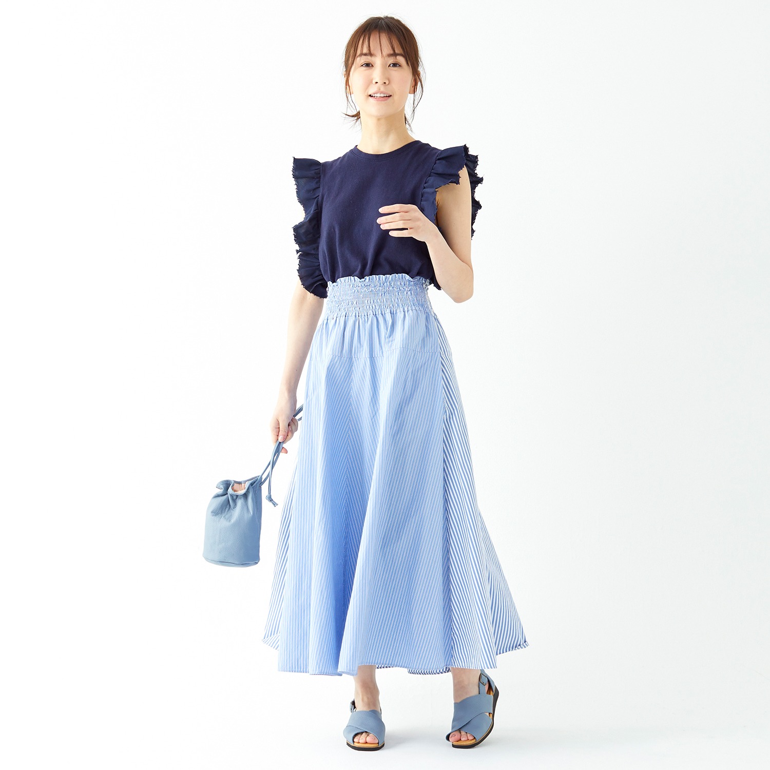 フィグリーノ 日本製牛革 柔らか仕立て 超軽量リラックスサンダル