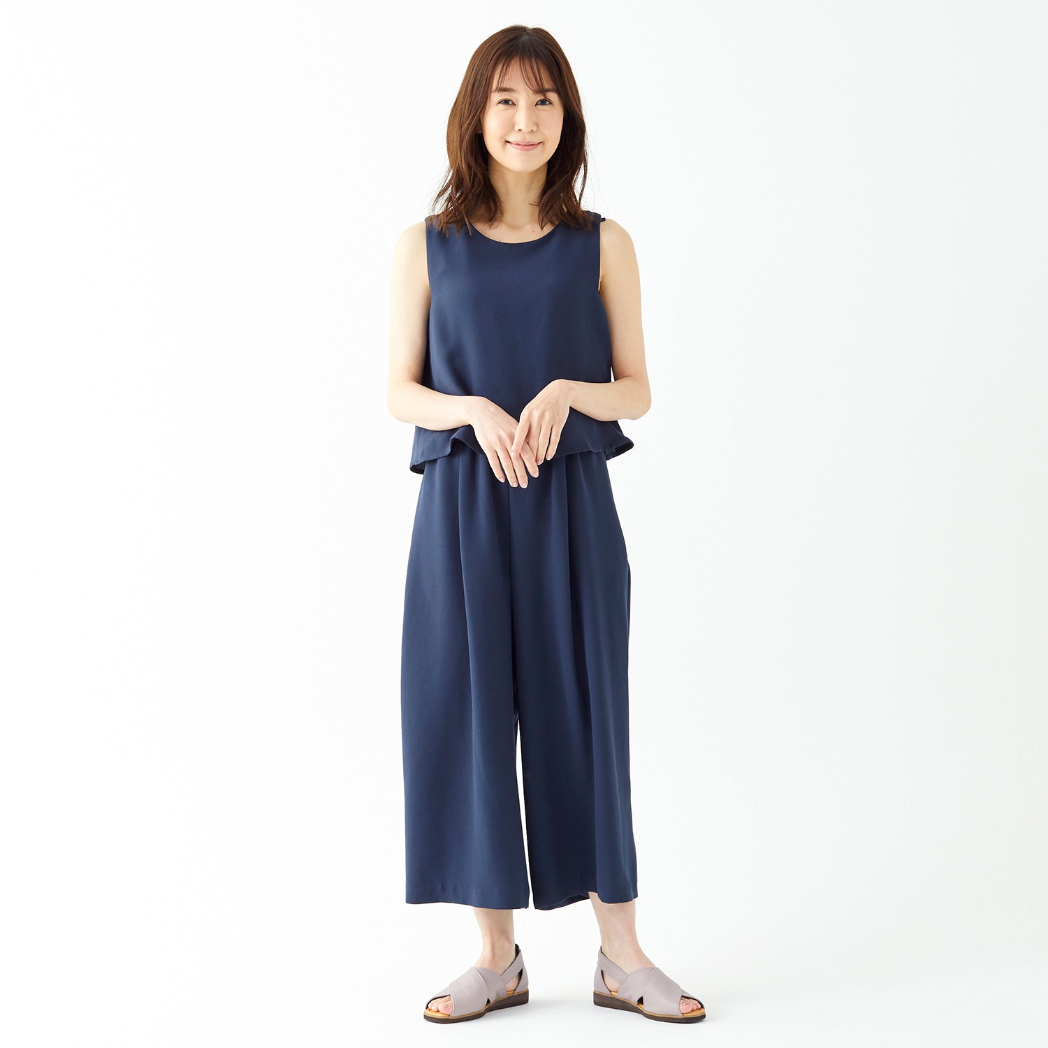 フィグリーノ 日本製牛革 柔らか仕立て 超軽量リラックスサンダル