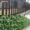 本物のように リアルに見える グリーンフェンス