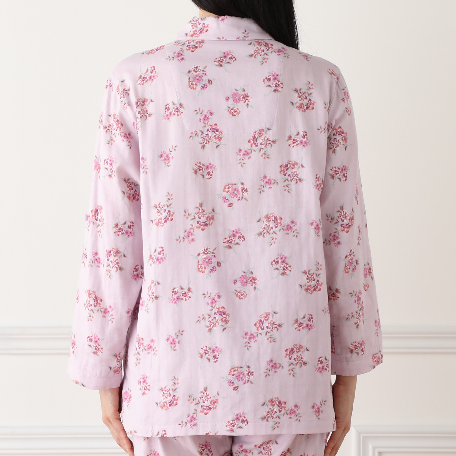 西川 やわらかコットン１００％ ２重ガーゼパジャマ