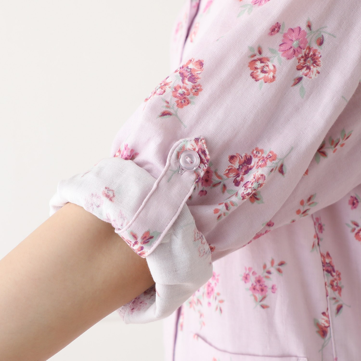 西川 やわらかコットン１００％ ２重ガーゼパジャマ