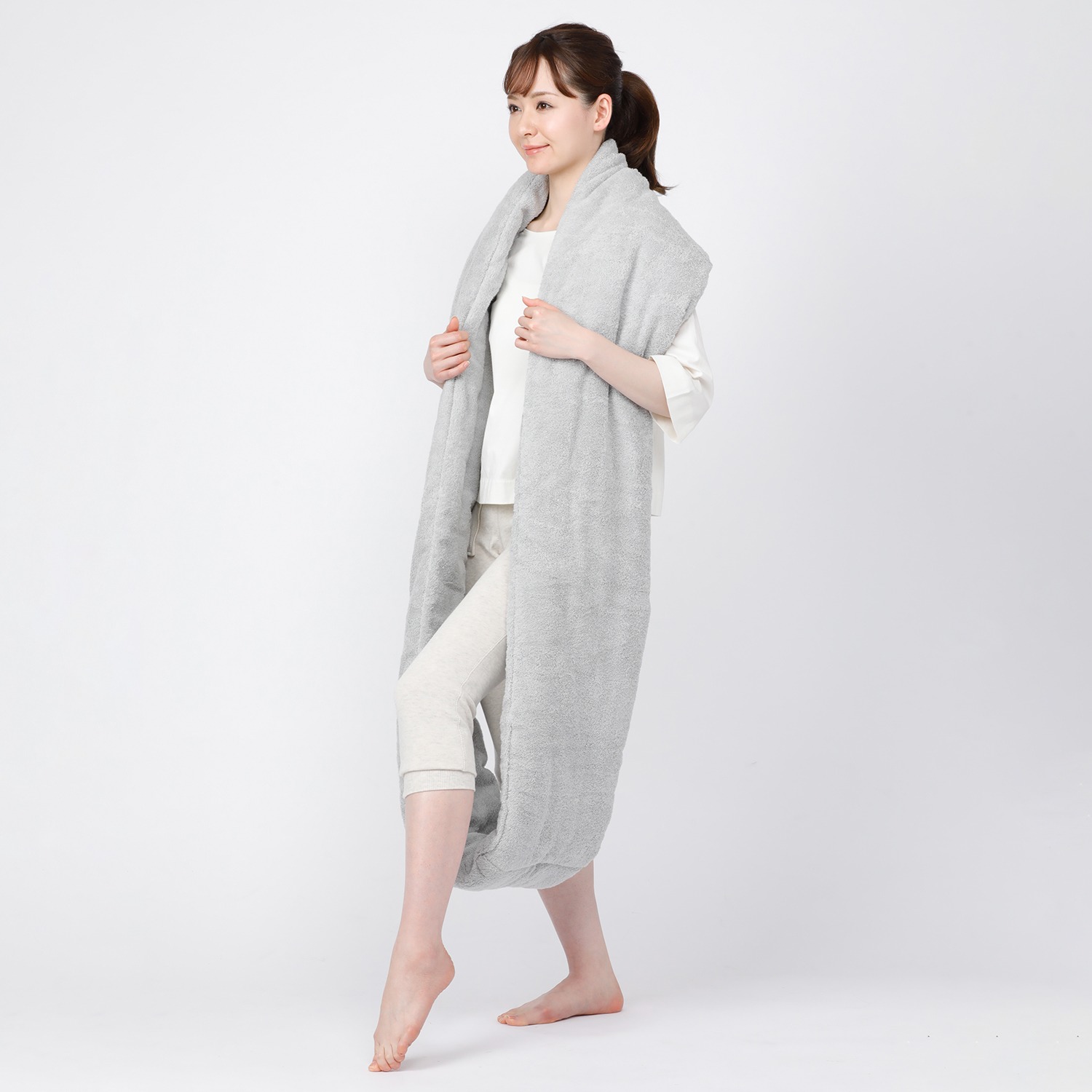 ネルチャー 身体を包む心地良い感触 今治 睡眠用抱きタオル