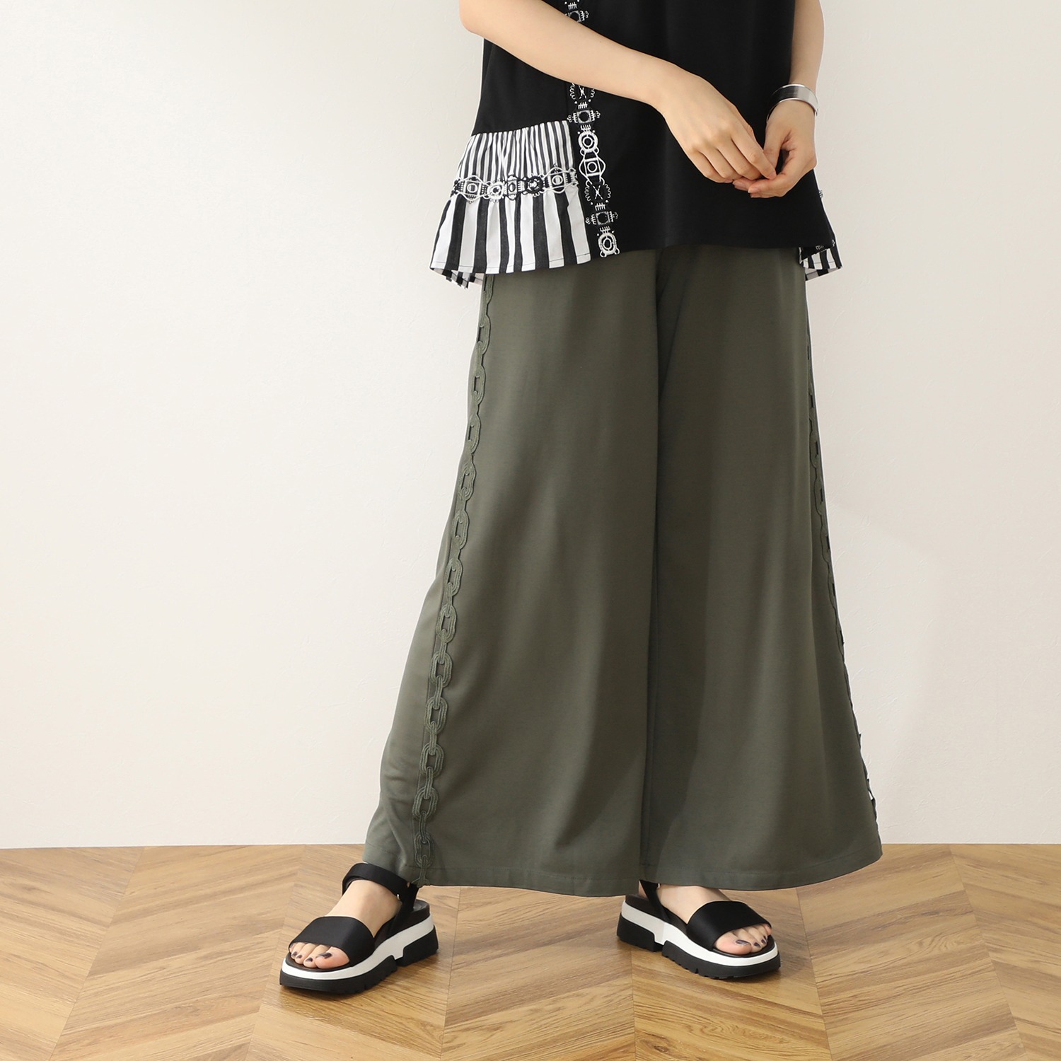 キョウコ ヒガ エフォートレスパンツ ファッション パンツ イージー 通販 テレビショッピングのショップチャンネル