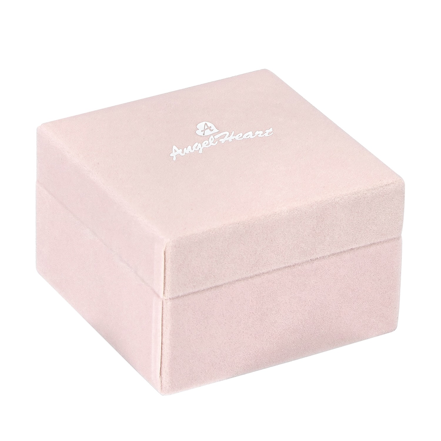 ＜ネイビー＞エンジェルハート イノセントタイム クリスタルガラス ラウンドフェイス ソーラーウォッチ