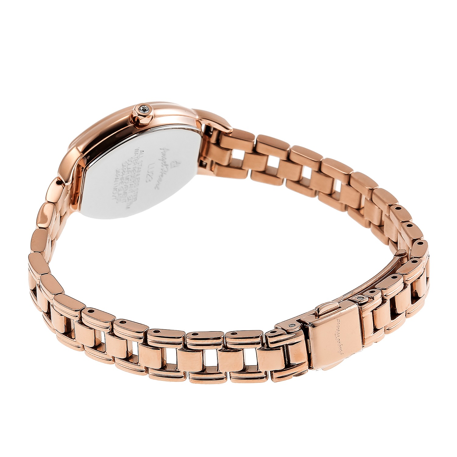 エンジェルハート リュクス クリスタルガラス トノーフェイス ソーラーウォッチ