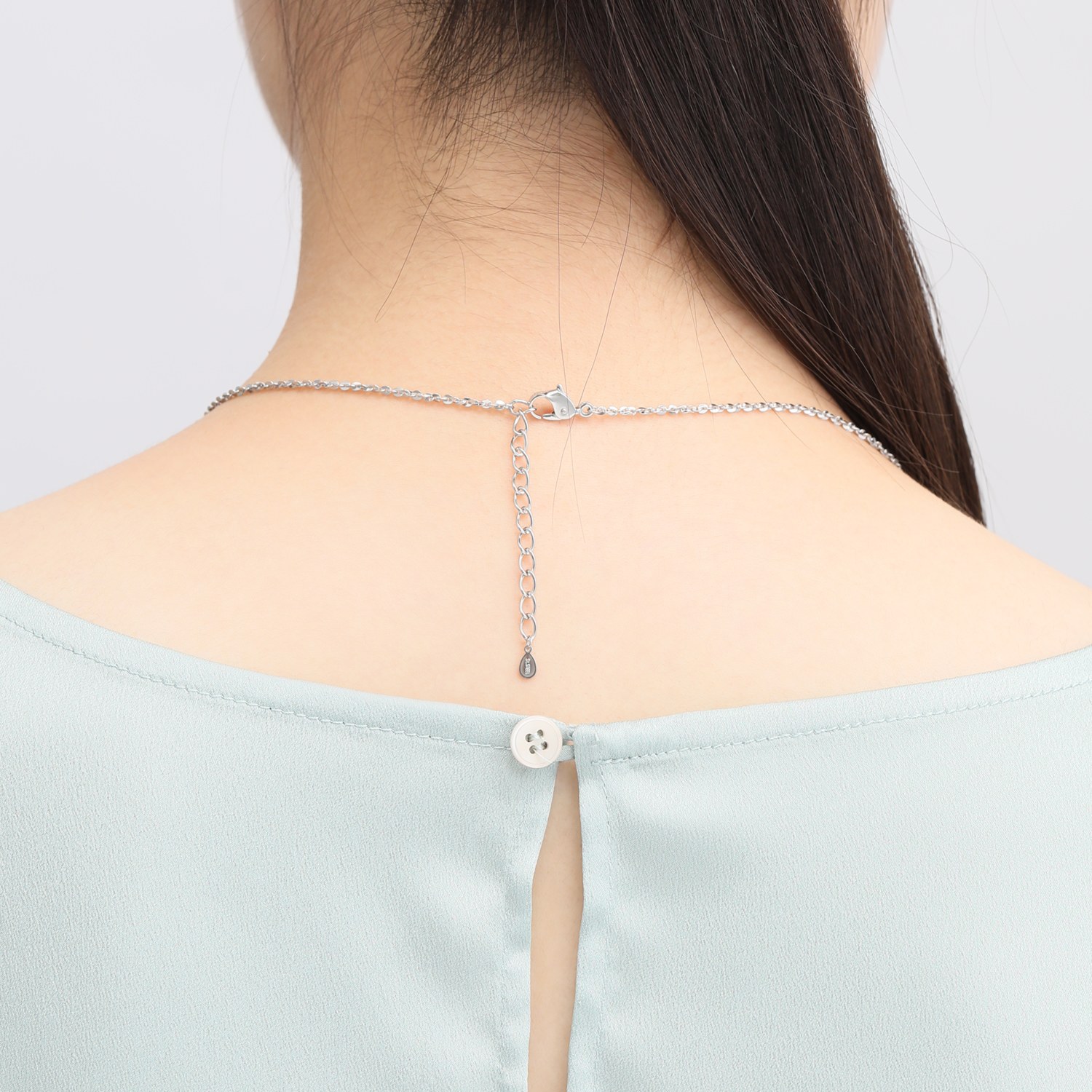 ステングレイス サージカルステンレス トゥインクルチェーン ロングネックレス