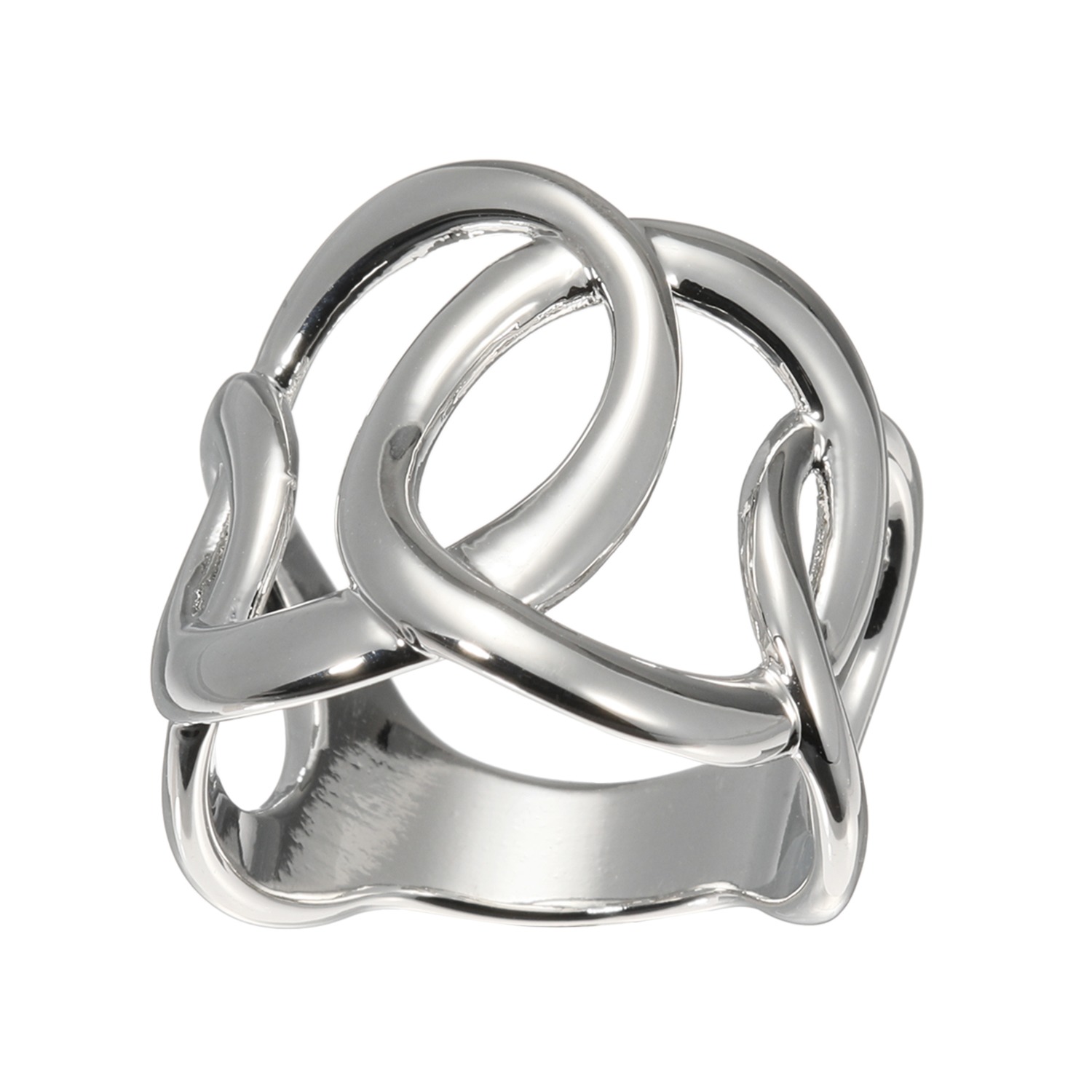 エアリーフェアリー サークルデザイン ボリュームメタル リング