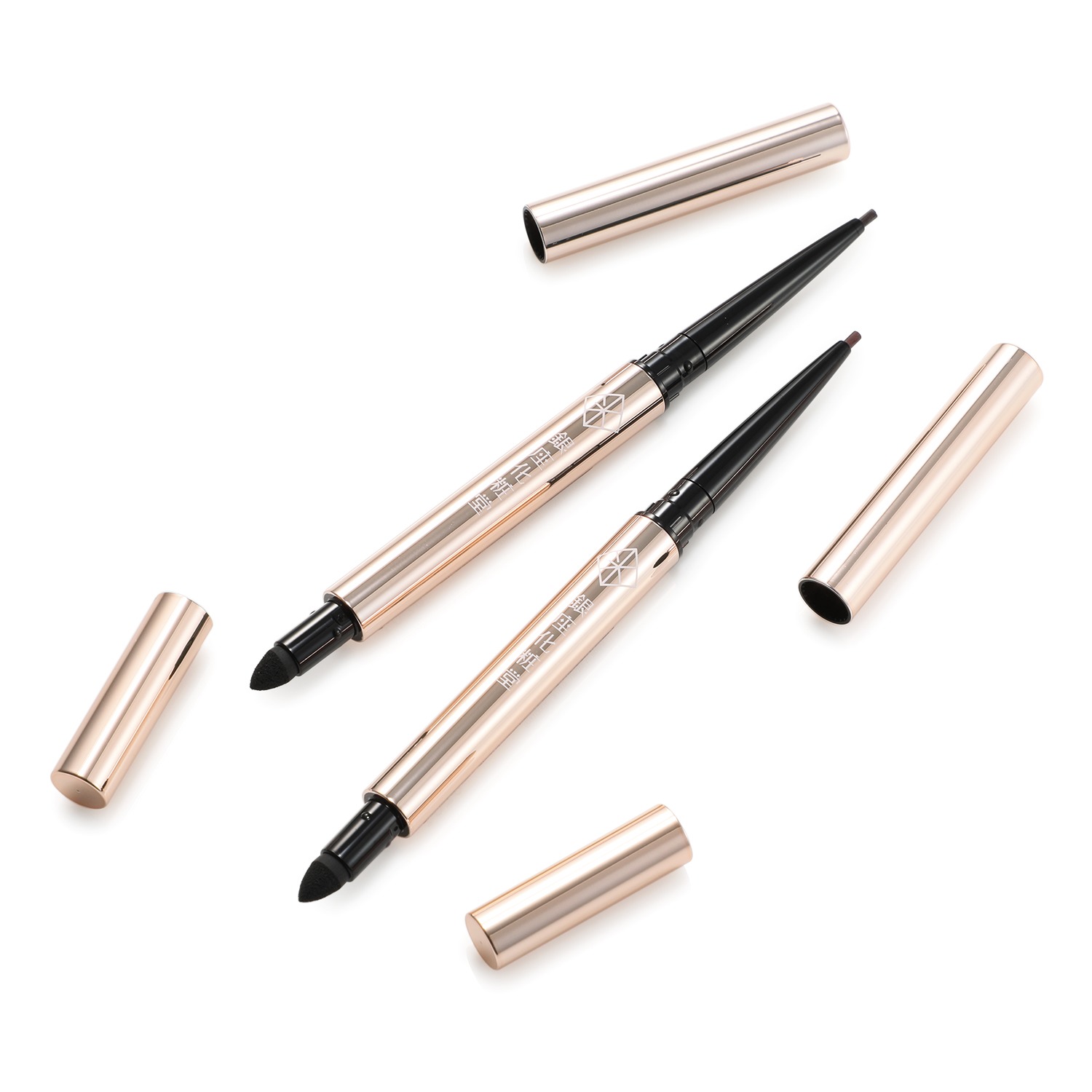 銀座化粧堂 すっきりラインも ぼかしてソフトなラインも 自由に楽しめる！ ジュエルアイ スリムライナー ２色セット