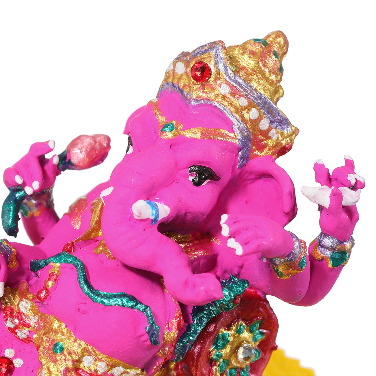 プラピカネ ピンクピカネ像 ＜巨万の富と幸運の神様、 降臨＞ 〜金財到来・運気・成就・ 問題解決・浄化・家運〜