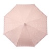 アプレビュート バラ柄ジャガード 晴雨兼用折りたたみ傘