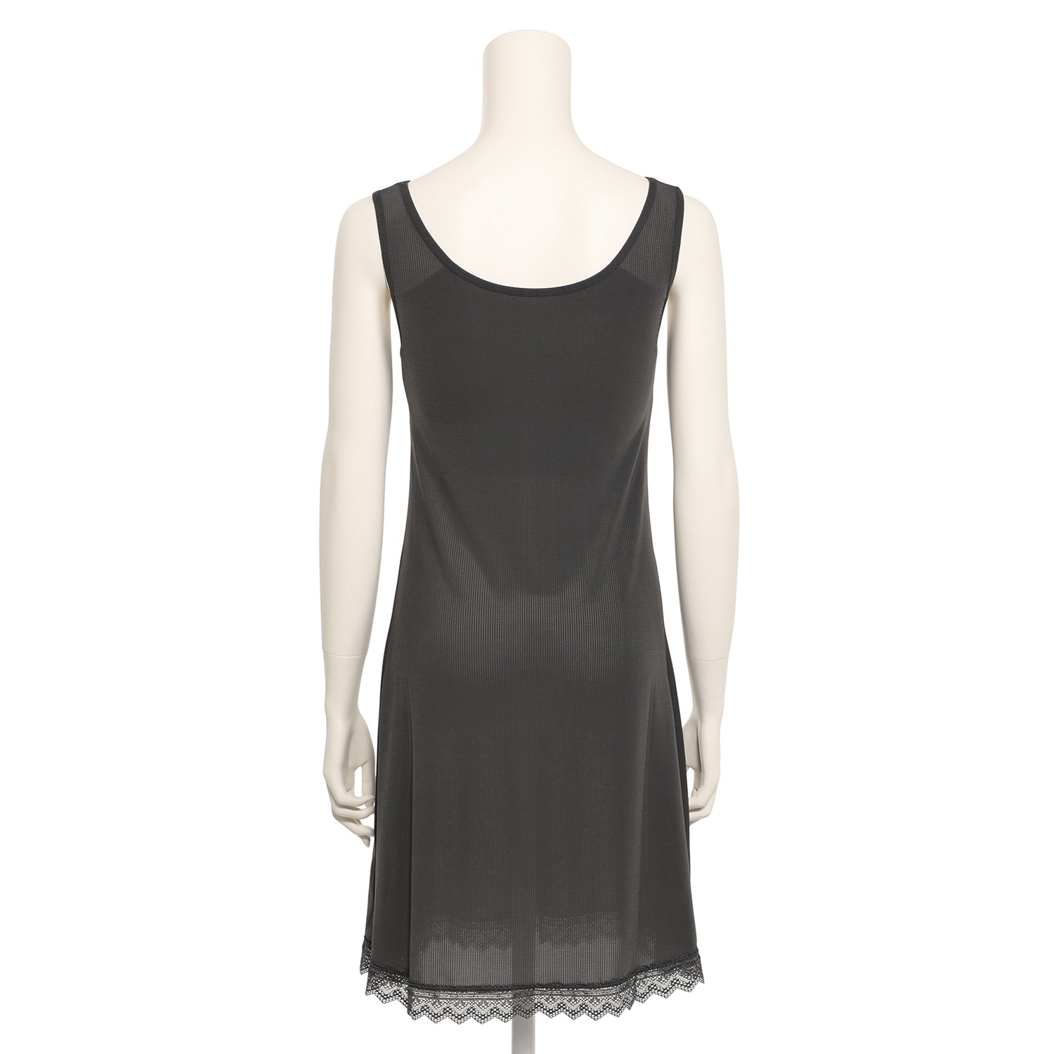 ジュエル 接触冷感・制菌 さらっとメッシュ カップ付 タンクトップスリップ ２枚セット