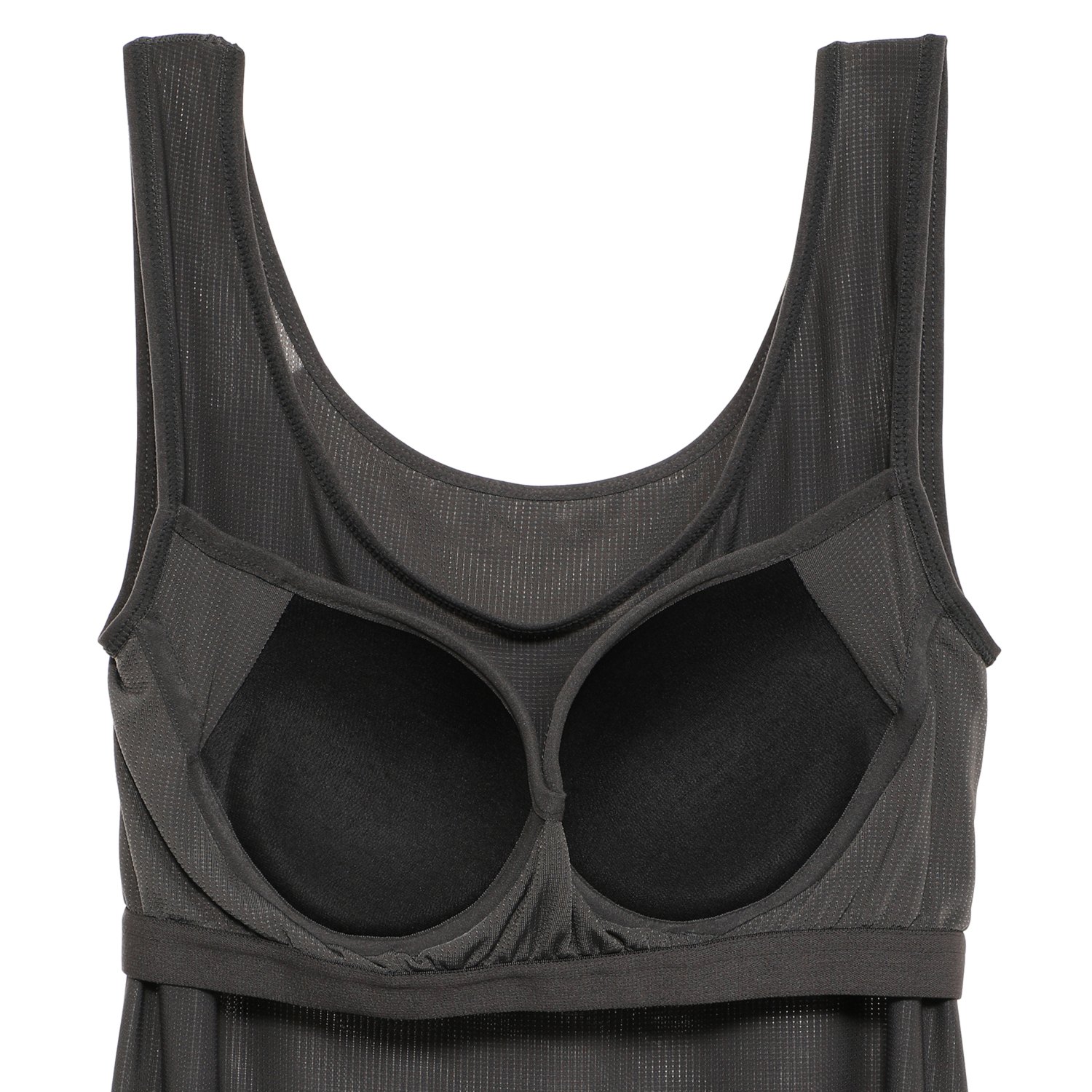 ジュエル 接触冷感・制菌 さらっとメッシュ カップ付 タンクトップスリップ ２枚セット