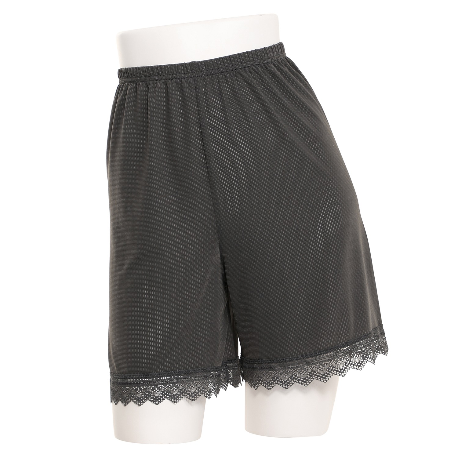 ジュエル 接触冷感・制菌 さらっとメッシュ キュロットペチコート ２枚セット