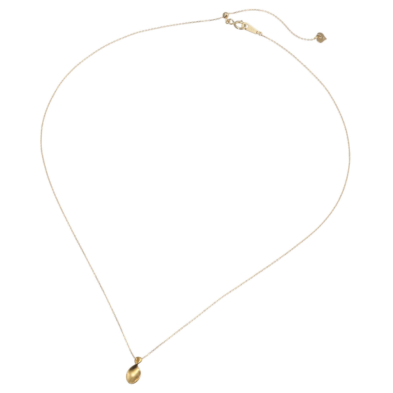 ピュアゴールドドレス ２４Ｋ＆１８Ｋ 黄金のスプーン ネックレス