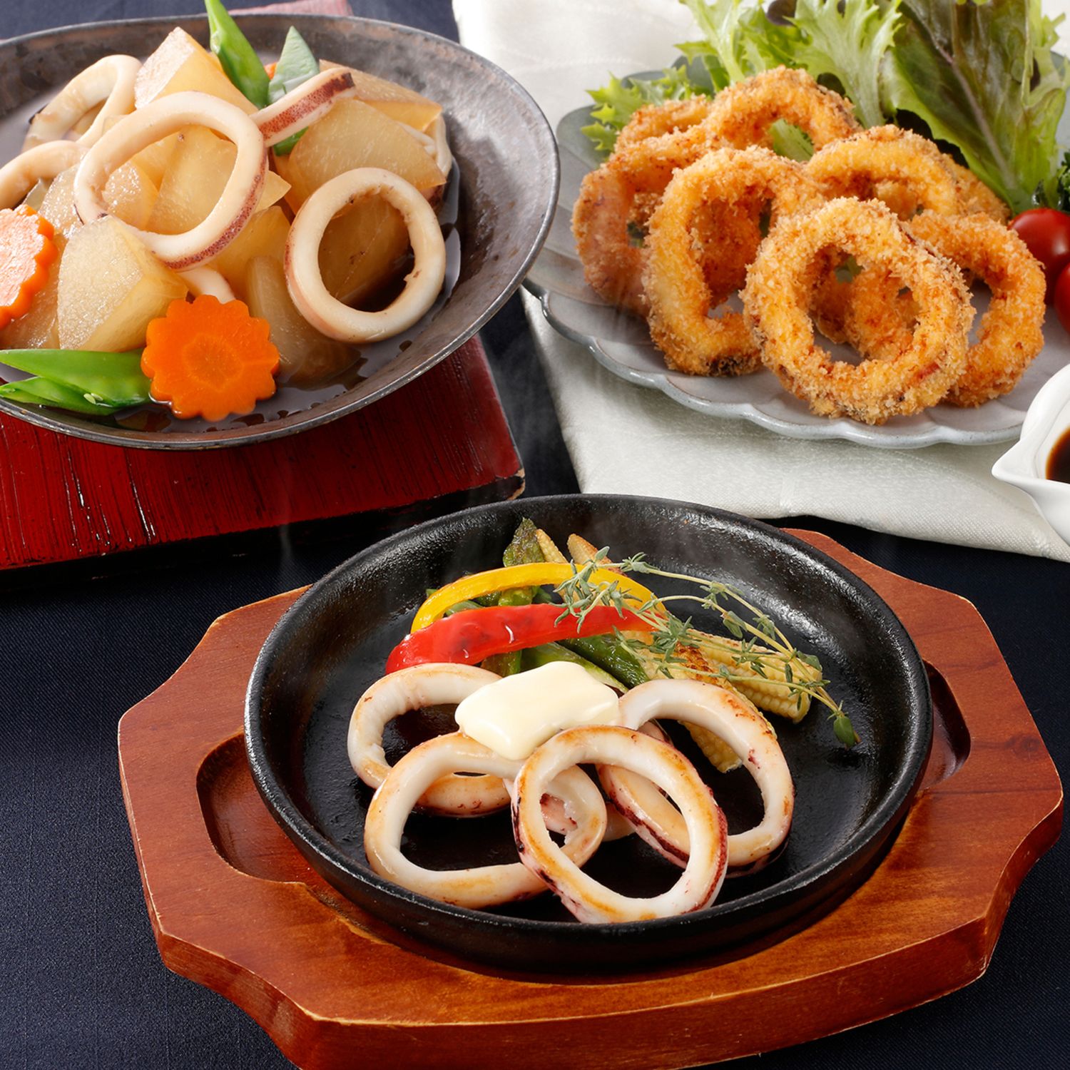 アレンジ自在！ 北海道産 やわらか真いかリング