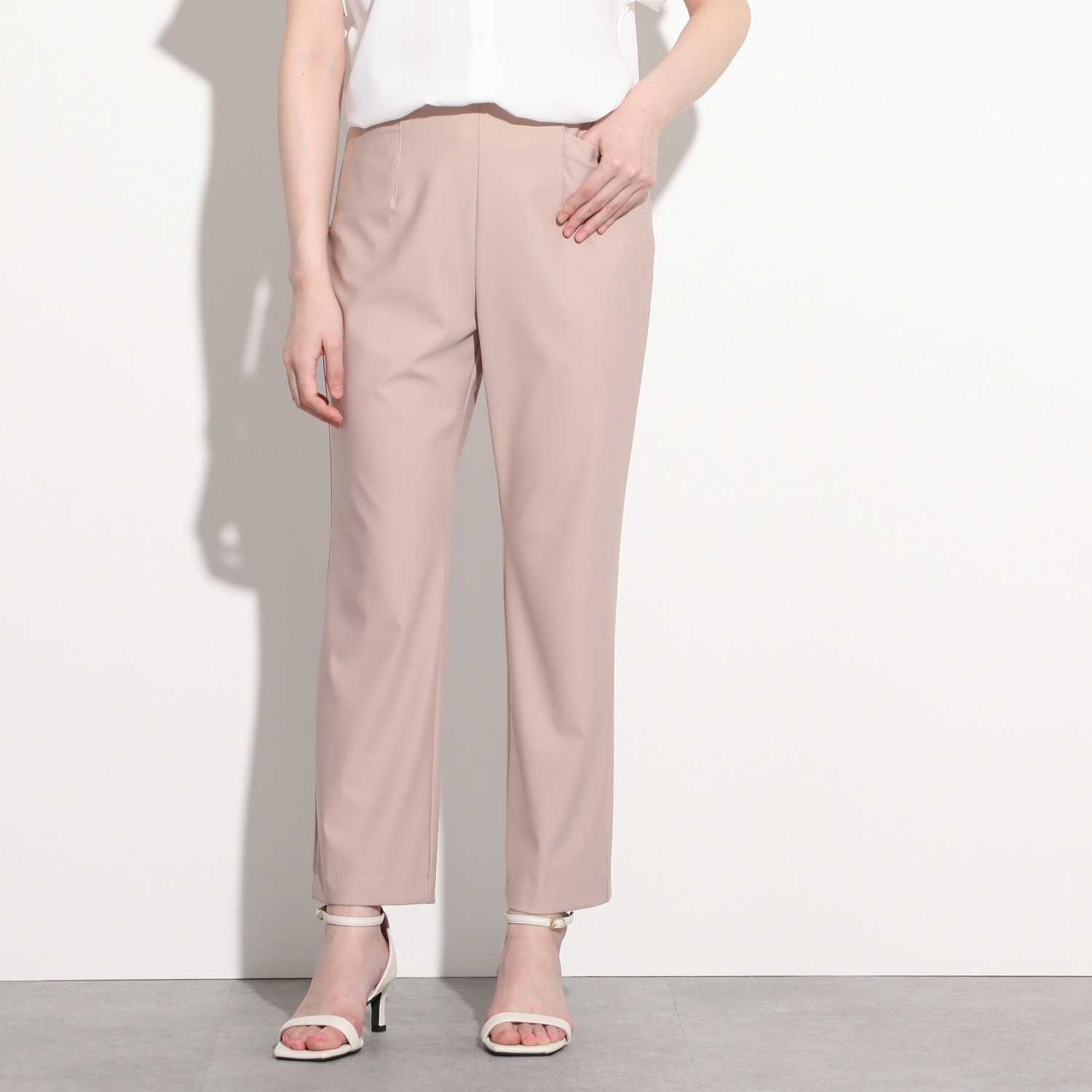 ＜股下６４ｃｍ＞ピーツー 風抜ける ストレートパンツ