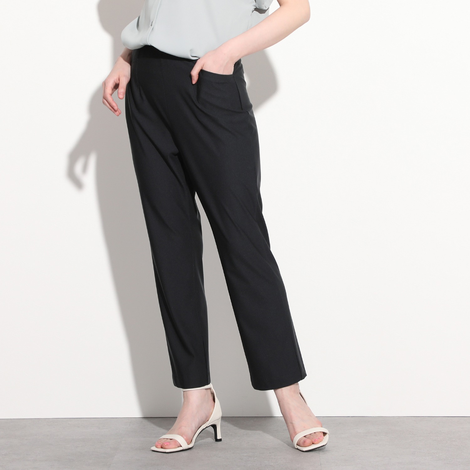 ＜股下６４ｃｍ＞ピーツー 風抜ける ストレートパンツ