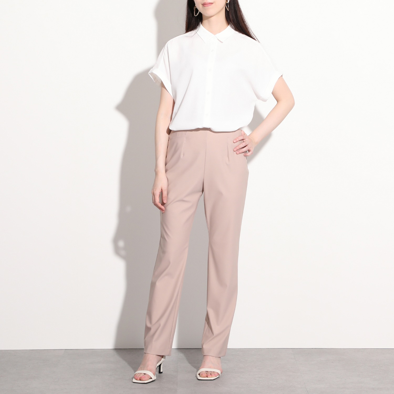 ＜股下７２ｃｍ＞ピーツー 風抜ける ストレートパンツ