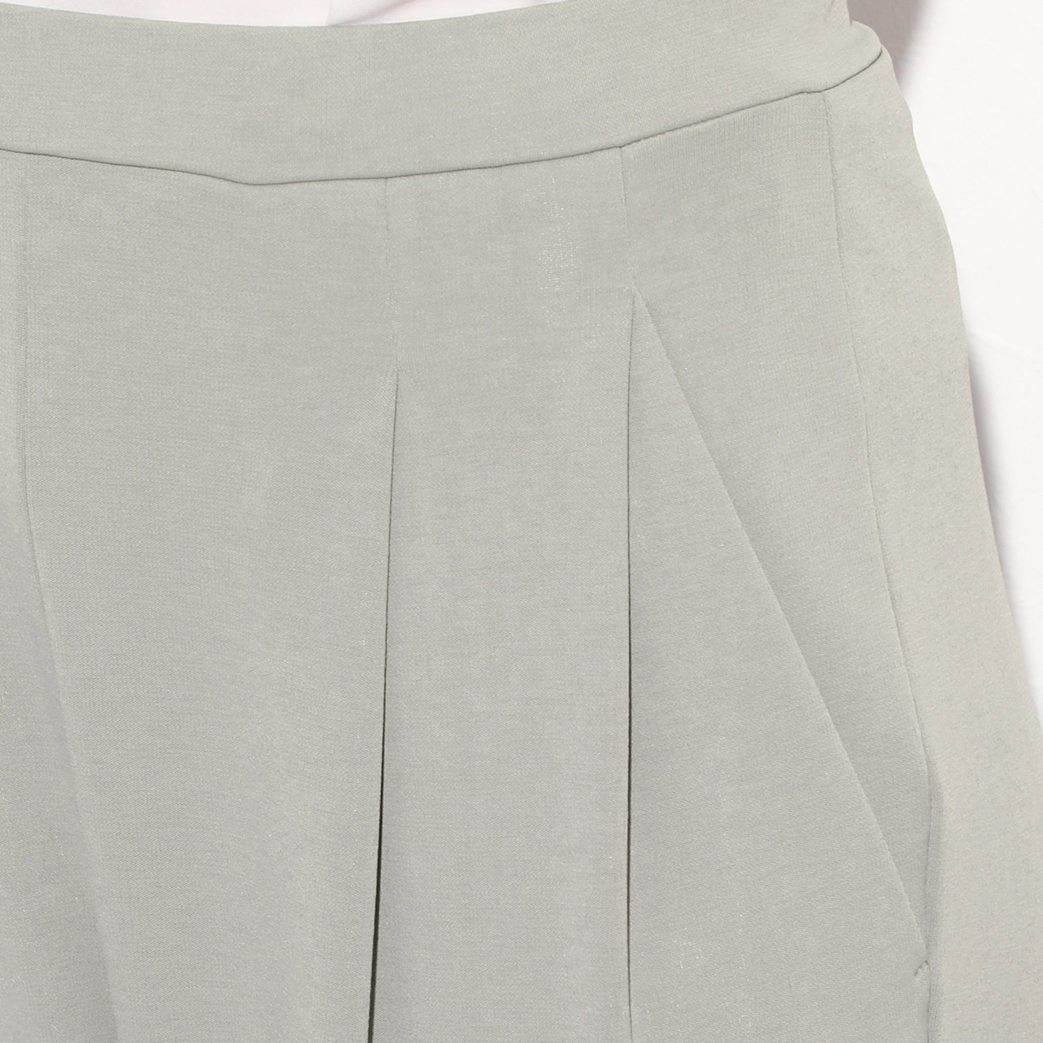 上質ごこち 冷感スムース タックテーパードパンツ