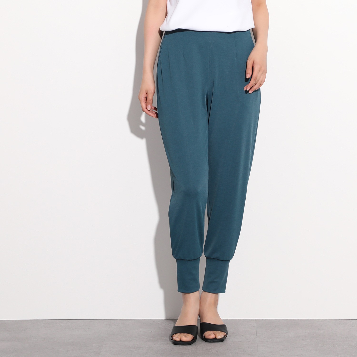 上質ごこち 冷感スムース ジョガーパンツ